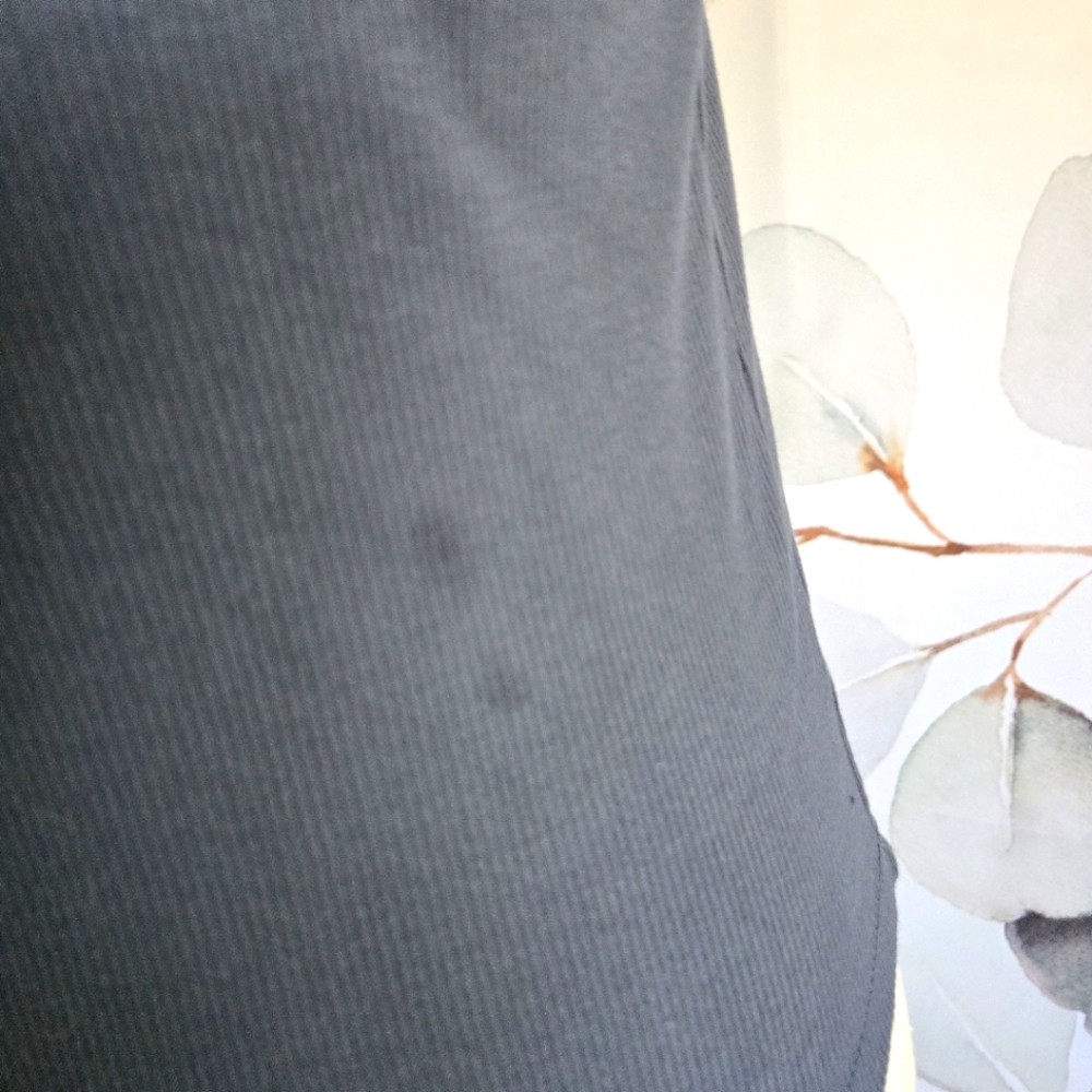 SO | Ribbed Tank Top in Gray sz M - Picture 3 of 6